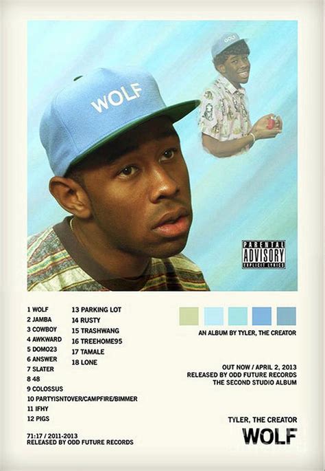 wolf poster tyler|Amazon.com: Wolf Tyler The Creator